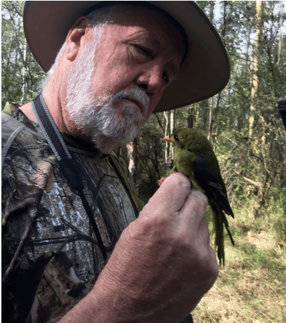 Consulting 4 Neil Hermes with a bird