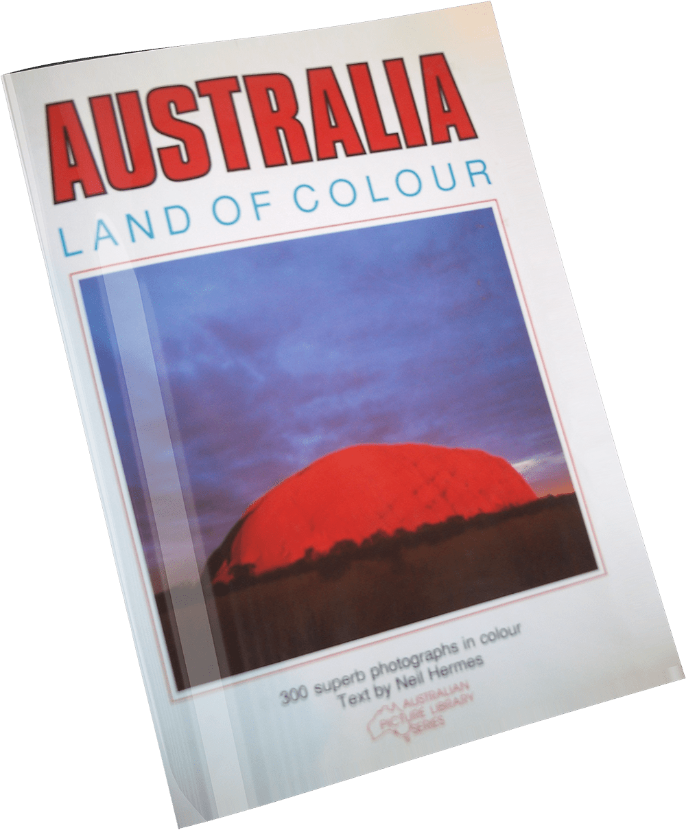Neil Hermes Book: Australia: Land of Colour (Australian Picture Library Series)